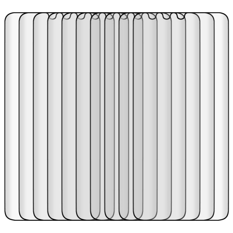 25 PCS For Xiaomi Mi Note 10 9H HD 3D Curved Edge Tempered Glass Film (Transparent)