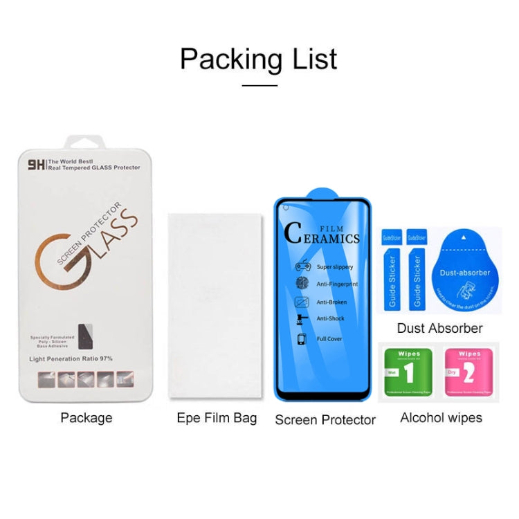 For Samsung Galaxy A11 2.5D Full Glue Full Cover Ceramics Film, For Samsung Galaxy A11 (1 PC)