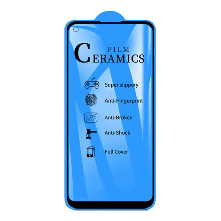 Lot de 25 films céramiques 2,5D à couverture intégrale pour Samsung Galaxy A11 / M11 / Motorola Moto G8 (25 pièces)