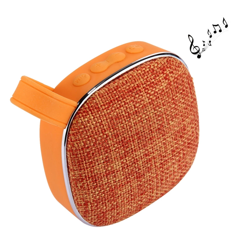 Enceinte stéréo Bluetooth portable X25 en tissu avec microphone intégré, prise en charge des appels mains libres, carte TF et entrée auxiliaire, distance Bluetooth : 10 m