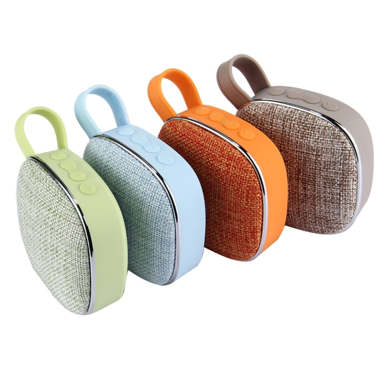 Enceinte stéréo Bluetooth portable X25 en tissu avec microphone intégré, prise en charge des appels mains libres, carte TF et entrée auxiliaire, distance Bluetooth : 10 m