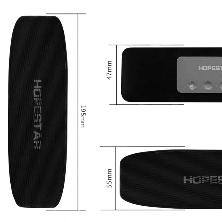 HOPESTAR H11 Mini Portable Rabbit Wireless Bluetooth Speaker, Built-in Mic, Support AUX / Hand Free Call / FM / TF, H11