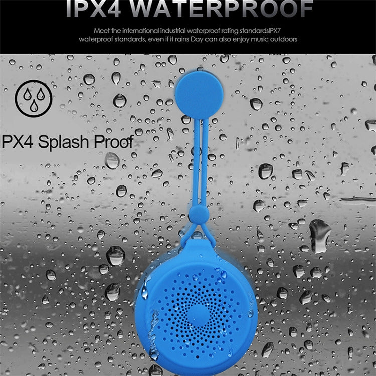 Q50 Suction Cup Waterproof Bluetooth Speaker for Bathroom