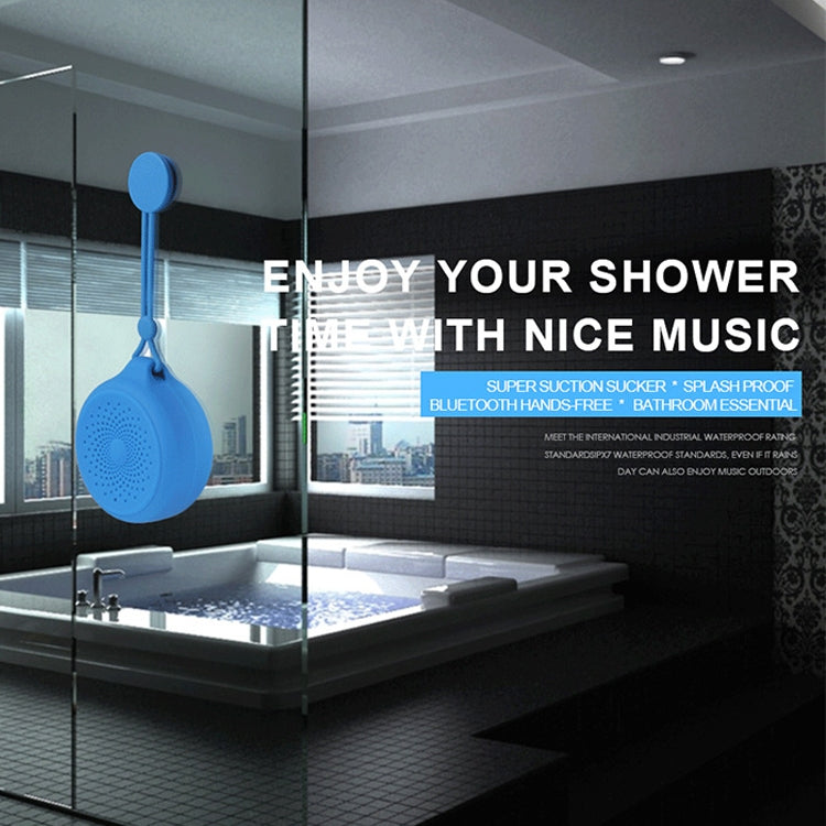 Q50 Suction Cup Waterproof Bluetooth Speaker for Bathroom