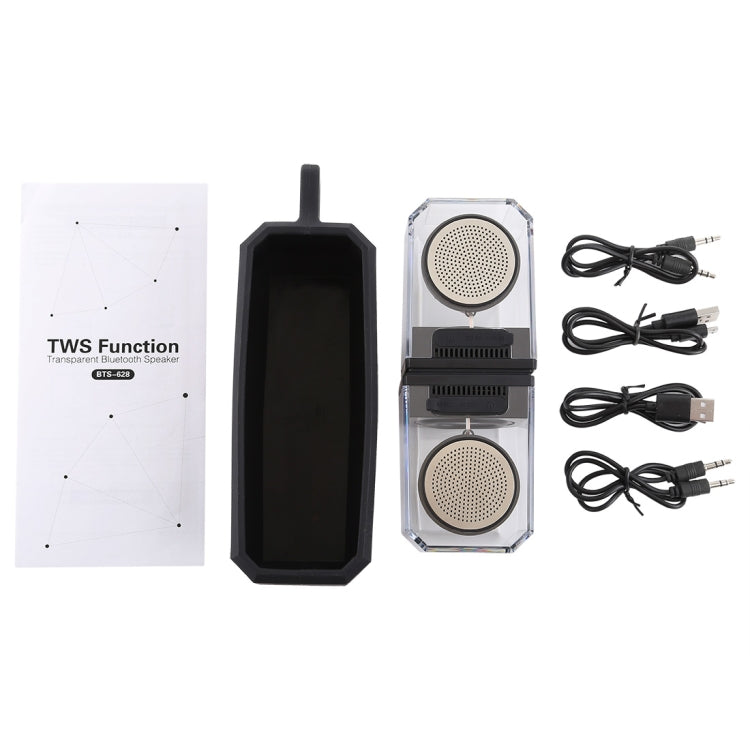 BTS-628 Transparent Bluetooth 4.2 Speaker with TWS Function