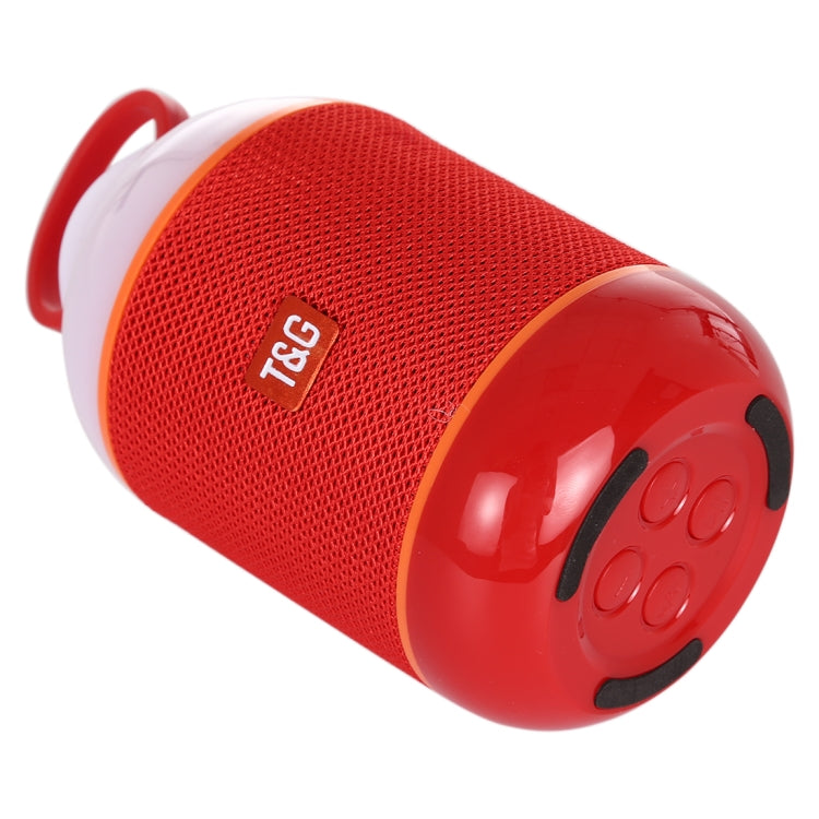 T&G TG605 Portable Stereo Wireless Bluetooth V5.0 Speaker, Built-in Mic, Support Hands-free Calls & TF Card & U Disk & AUX Audio & FM(Blue), TG605