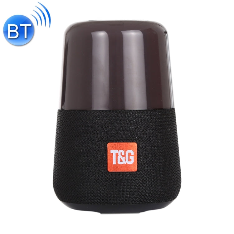 Enceinte stéréo portable sans fil Bluetooth V5.0 T&amp;G TG168 avec poignée, microphone intégré, lumière LED clignotante, carte TF, disque U, entrée auxiliaire et FM, TG168