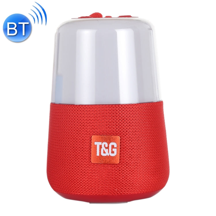 Enceinte stéréo portable sans fil Bluetooth V5.0 T&amp;G TG168 avec poignée, microphone intégré, lumière LED clignotante, carte TF, disque U, entrée auxiliaire et FM, TG168