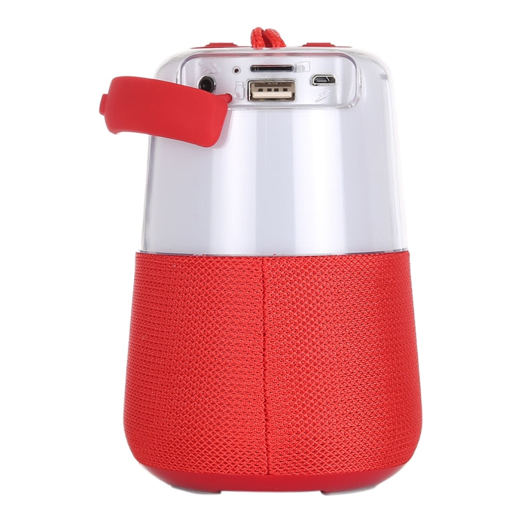 Enceinte stéréo portable sans fil Bluetooth V5.0 T&amp;G TG168 avec poignée, microphone intégré, lumière LED clignotante, carte TF, disque U, entrée auxiliaire et FM, TG168