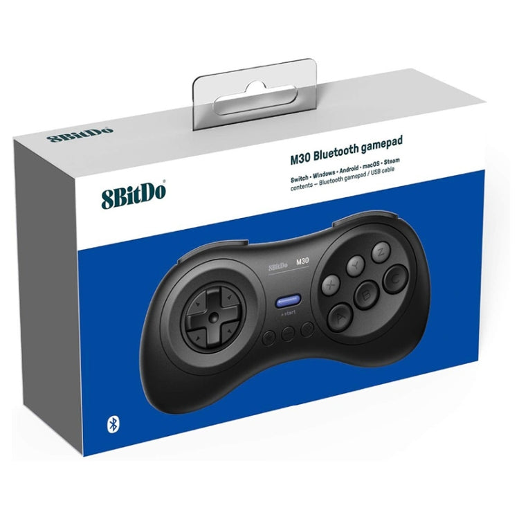 8BitDo M30 Bluetooth Gamepad for Nintendo Switch, Mac OS, Android, Steam, Windows