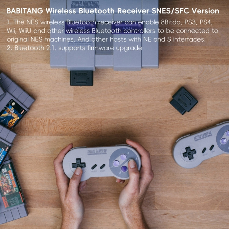 8BitDo Retro Bluetooth Receiver For SNES / SFC Version