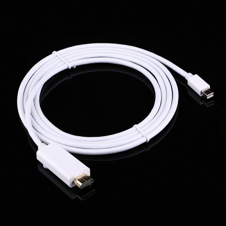 Câble adaptateur Mini DisplayPort mâle vers HDMI mâle de 1,8 m, 1,8 m