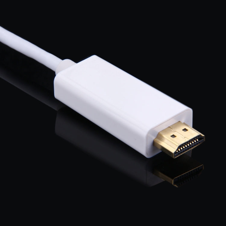 Câble adaptateur Mini DisplayPort mâle vers HDMI mâle de 1,8 m, 1,8 m
