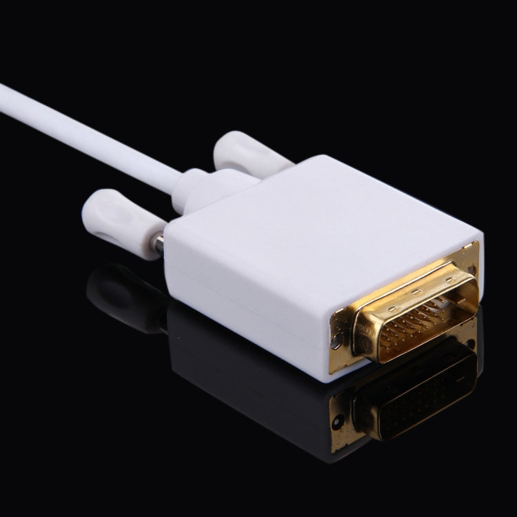 Câble adaptateur Mini DisplayPort mâle vers DVI mâle de 1,8 m