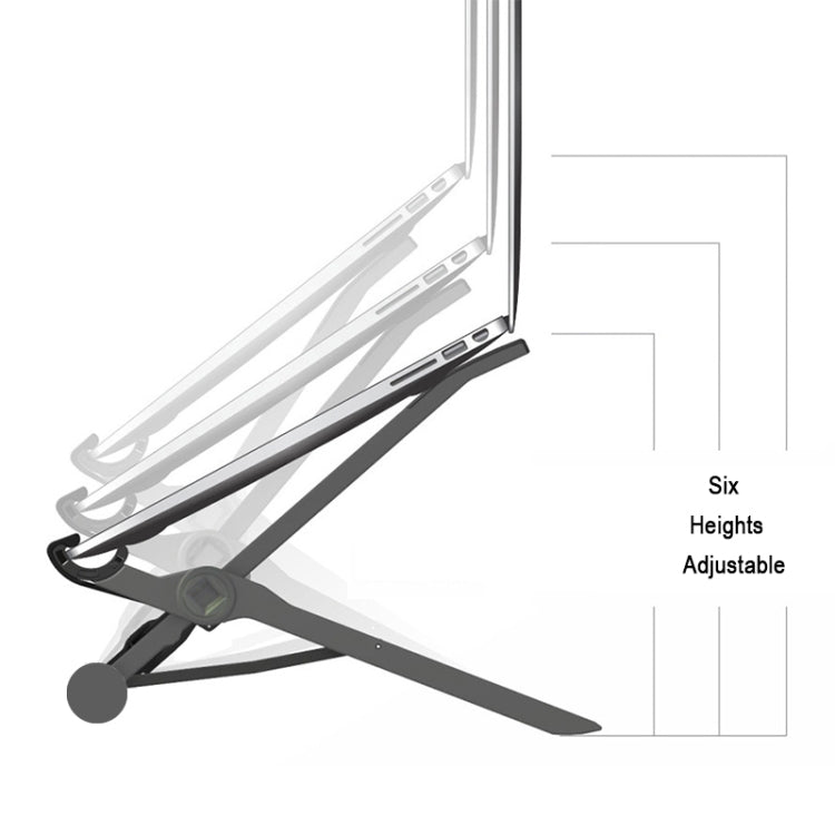 Nexstand K2 Laptop Height Extender Holder Stand Folding Portable Computer Heat Dissipation Bracket, Size: 35.4x4x4cm