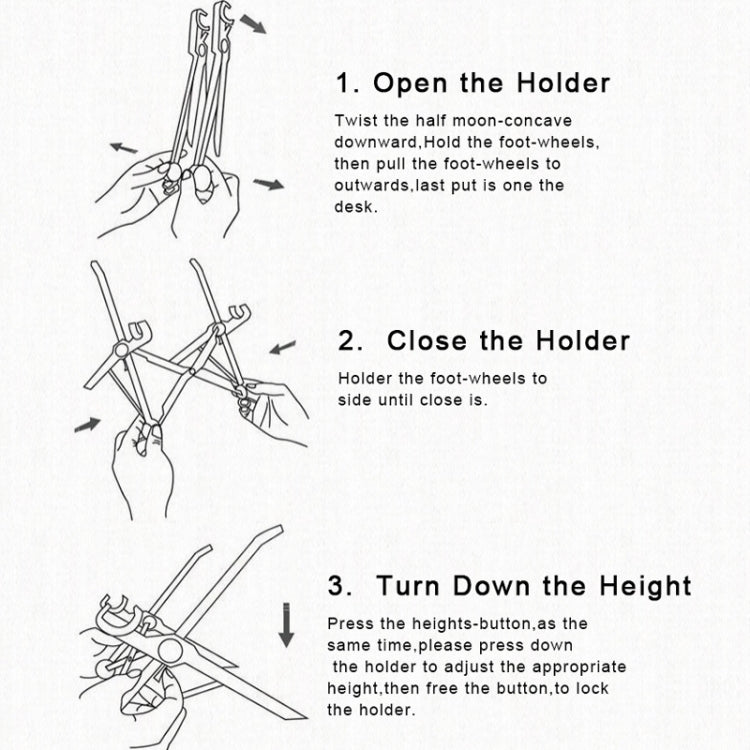 Nexstand K2 Laptop Height Extender Holder Stand Folding Portable Computer Heat Dissipation Bracket, Size: 35.4x4x4cm