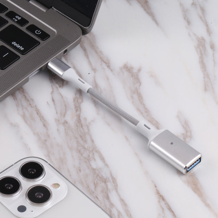 8 Pin Male to USB Female OTG Camera Adapter, Compatible with IOS 13 or Above