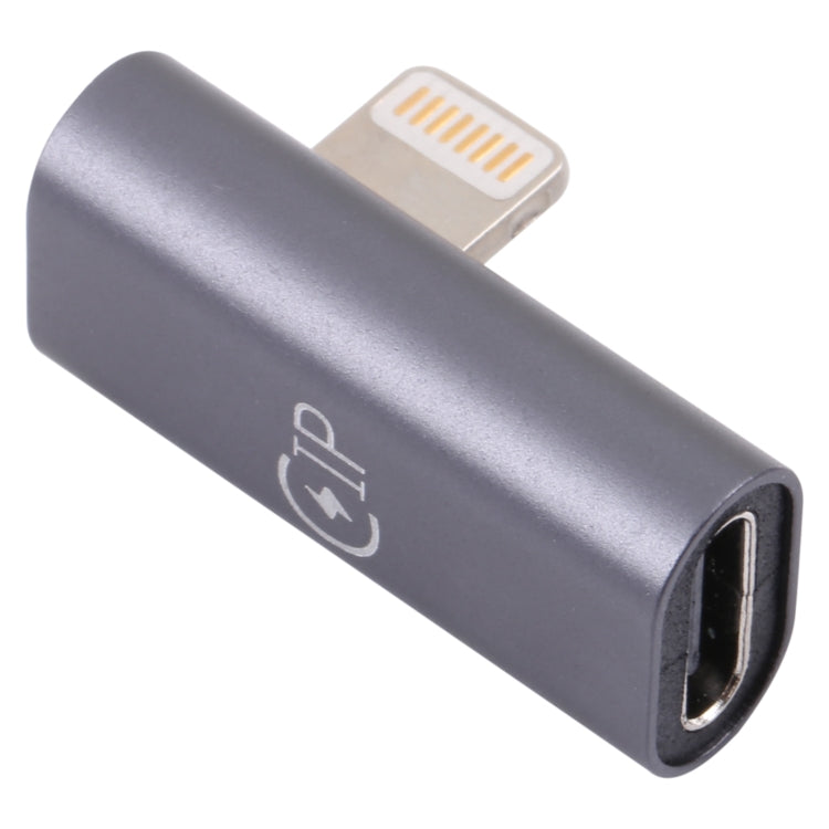 8 Pin Male to USB-C/Type-C Female Elbow Adapter, 8 Pin Male to USB-C/Type-C Female