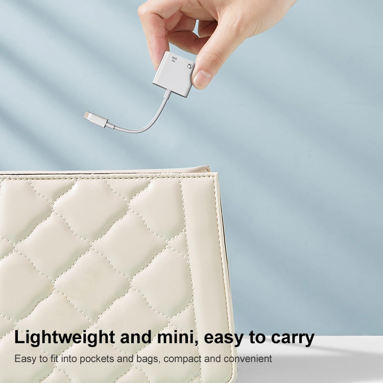 R-PCB-P1 30W 8 Pin to Type-C + 3.5mm Charging & Audio Converter, Type-C + 3.5mm