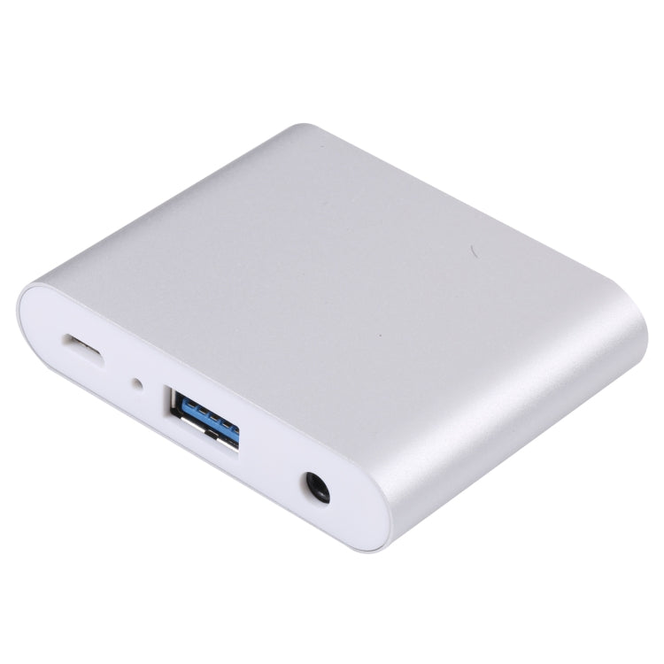 7585D 3 in 1 Digital HDTV Docking Adapter Supports HDMI VGA AUX and Charging