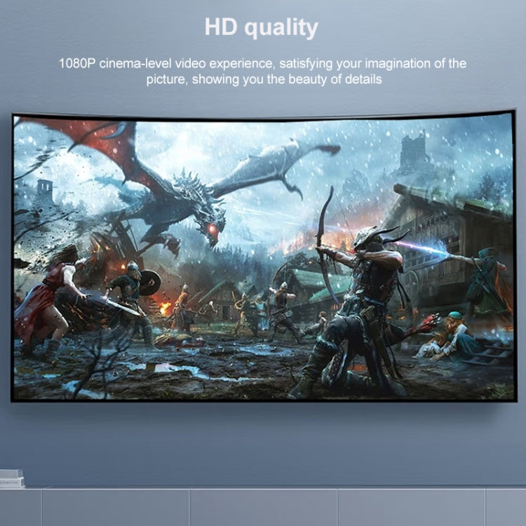 7585D 3 in 1 Digital HDTV Docking Adapter Supports HDMI VGA AUX and Charging