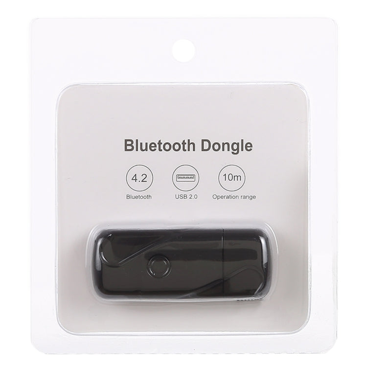 USB 2.0 Bluetooth V4.2 Audio Receiver Adapter for Windows XP / Vista / 7 / 8 / 10, Mac OS
