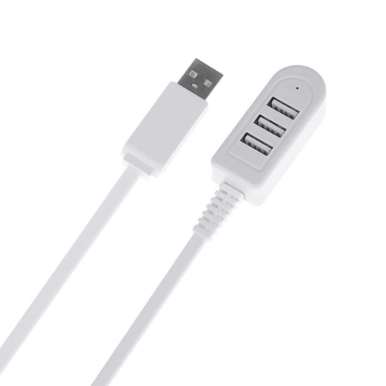 1.2m TPE USB A to 3 USB Ports Female HUB Adapter
