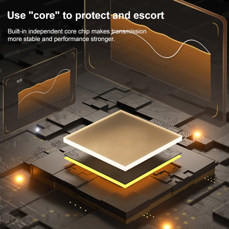 USB-C/Type-C Male to 8 Pin Female ABS Charging Adapter, Type-C to 8 Pin
