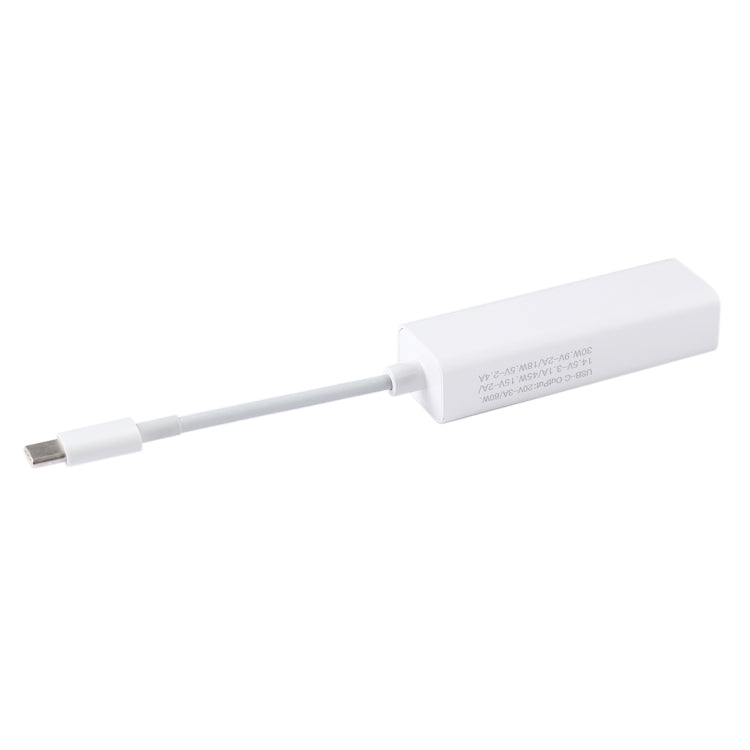 Adaptateur de charge magnétique MagSafe 2 5 broches femelle vers USB-C/Type-C mâle pour MacBook Pro, tête en T femelle