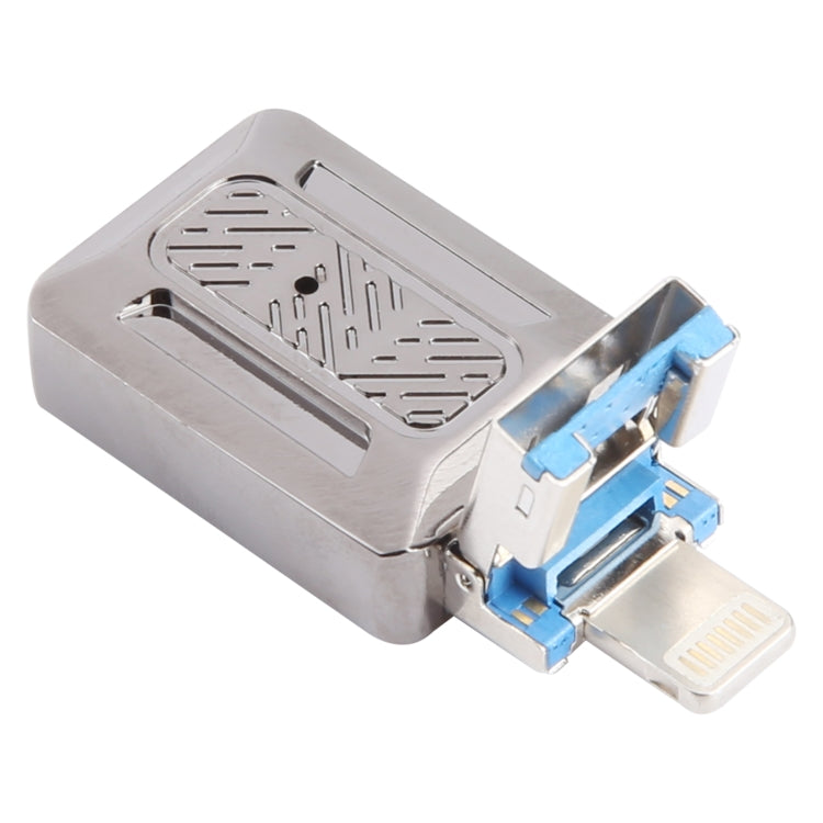 Adaptateur de charge 2 en 1 USB + 8 broches vers Type-C, adaptateur de charge