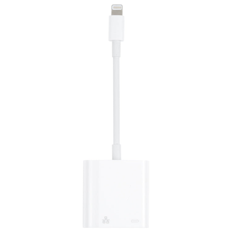 NK-1035H 2 in 1 8 Pin Male to 1000M Ethernet + 8 Pin Power Female Adapter, NK-1035H