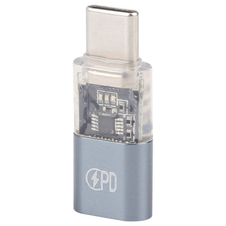 JH-115 USB-C/Type-C Male to 8 Pin Female PD Charging Adapter, JH-115 Type-C to 8 Pin