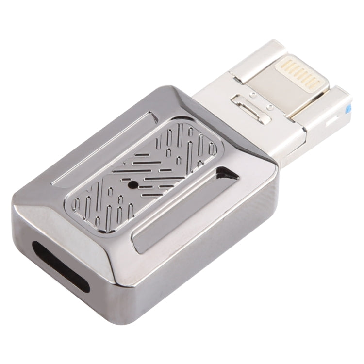 Adaptateur de transmission audio vidéo 2 en 1 USB + 8 broches vers Type-C, adaptateur de transmission