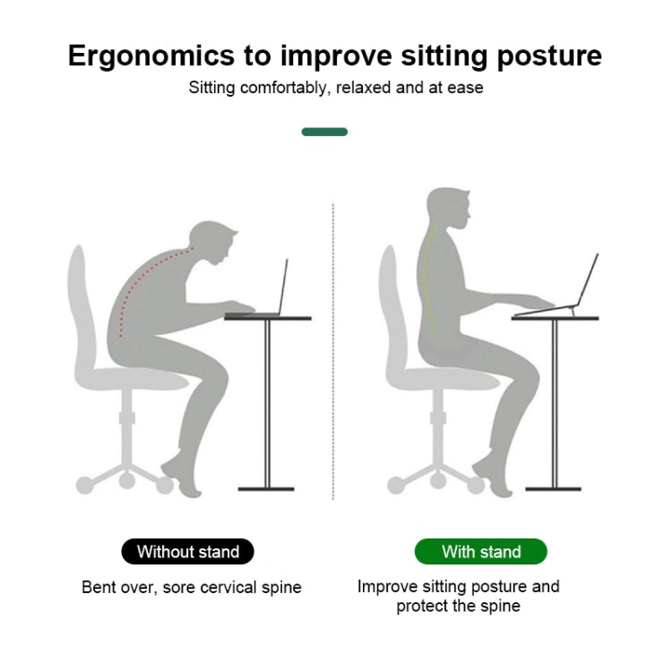 SD-001 2 PCS Desktop Foldable Mini Holder, Specification: Aluminum Alloy