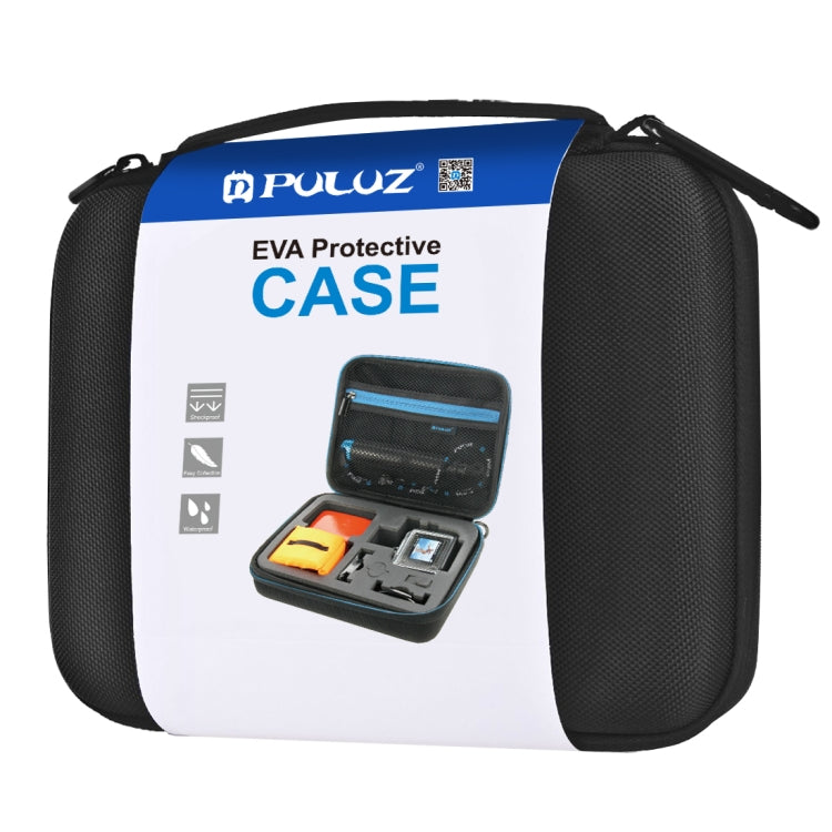 PULUZ Waterproof Carrying and Travel Case for for GoPro, Insta360, DJI and Other Action Cameras Accessories, Medium Size: 23cm x 17cm x 7cm, US Stock Black, UK Stock Black, For GoPro, Size: 23cm x 17cm x 7cm