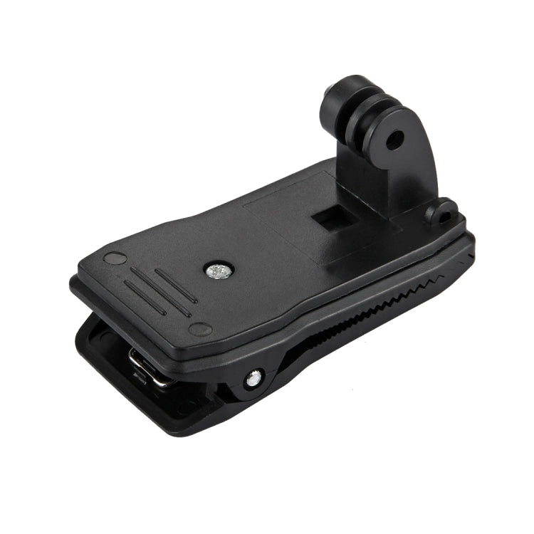 PULUZ 360 Degree Rotating Backpack Hat Rec-mounts Quick Release Clamp Mount for GoPro, Insta360, DJI and Other Action Cameras, Hat Rec-mount