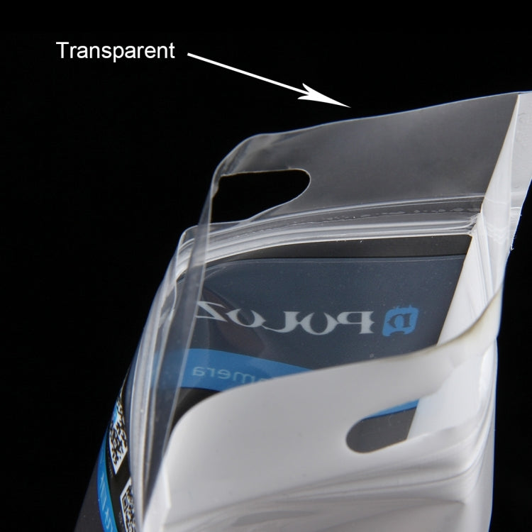 10 PCS PULUZ 34.5cm x 9cm Hang Hole Clear Front White Pearl Jewelry Zip Lock Packaging Bag(Size: S, Lengthened type), Size: S, Lengthened type