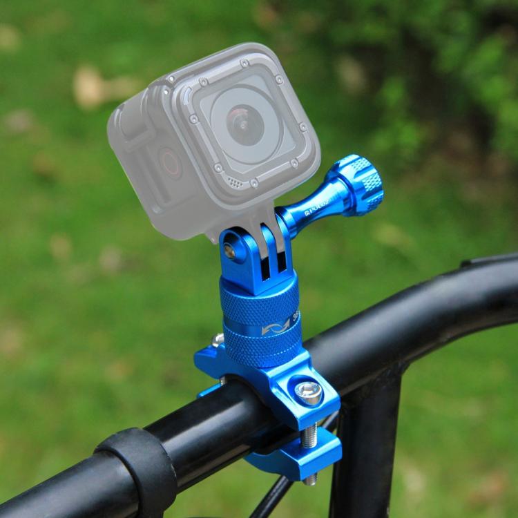 PULUZ 360 Degree Rotation Bike Aluminum Handlebar Adapter Mount with Screw for GoPro, Insta360, DJI and Other Action Cameras, AE Stock (Blue), US Stock (Red), China Stock (Red), US Stock (Blue), China Stock (Blue), US Stock (Black), China Stock (Black)...