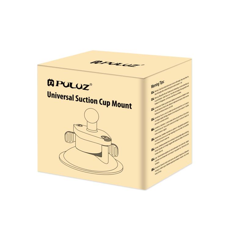 PULUZ 1/4 inch Magic Arm Suction Cup Mount, 1/4 inch Camera Suction Cup Mount