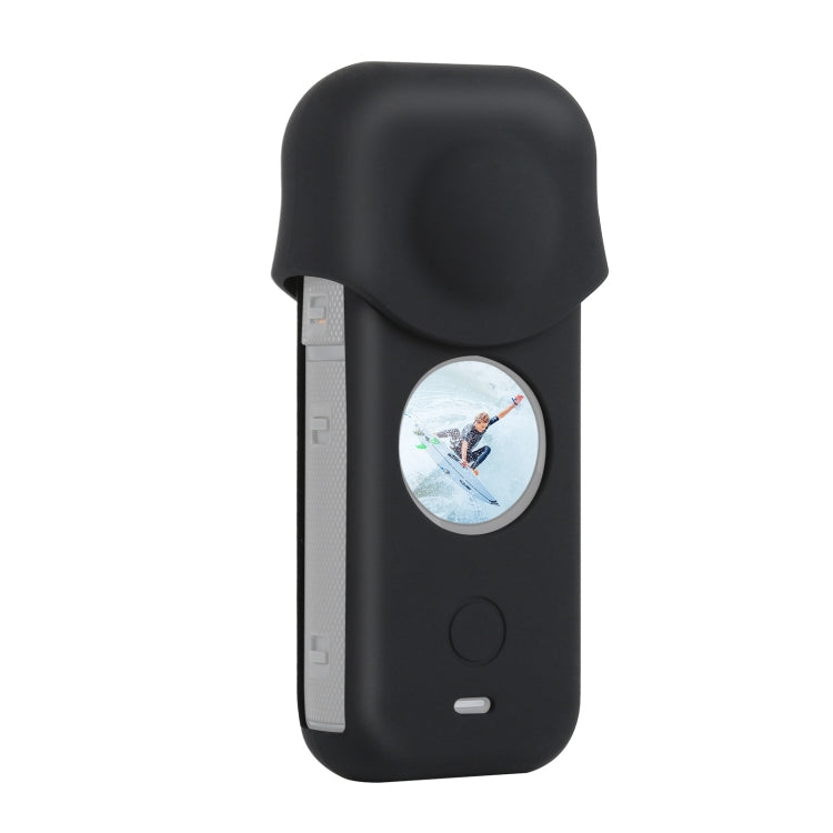 PULUZ Full Body Dust-proof Silicone Protective Case for Insta360 ONE X2, For Insta360 ONE X2 (Blue), Case For Insta360 ONE X2