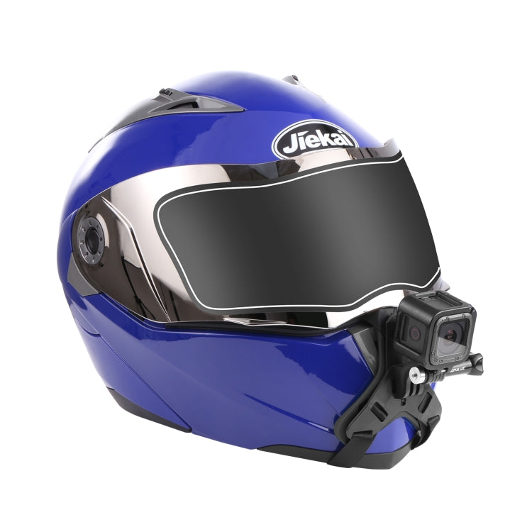 PULUZ Motorcycle Helmet Chin Strap Mount for GoPro & DJI