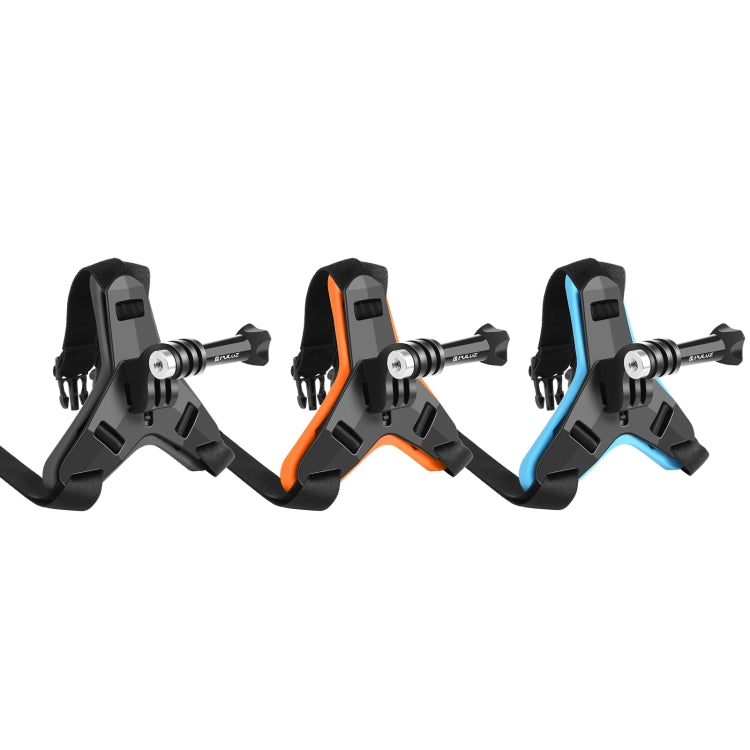 PULUZ Motorcycle Helmet Chin Strap Mount for GoPro & DJI