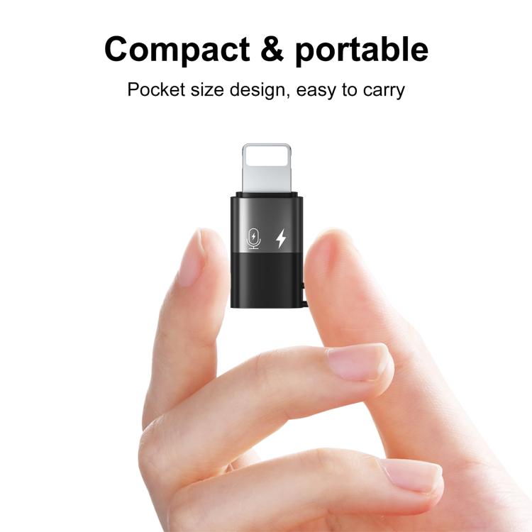 PULUZ 8 Pin to USB-C / Type-C  PD OTG Adapter