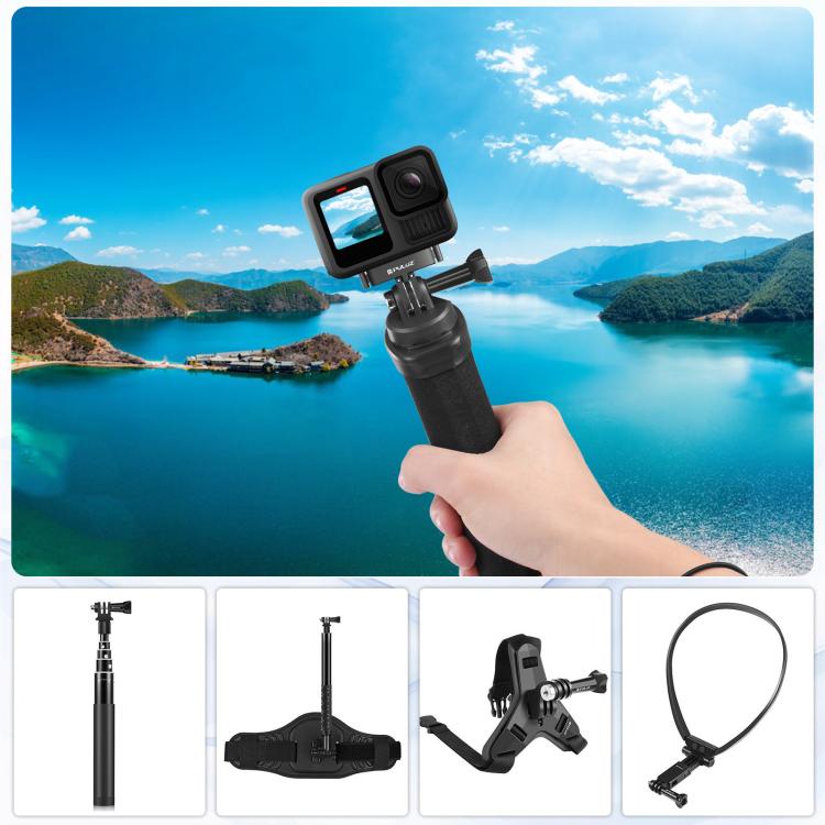 For GoPro HERO13 Black PULUZ Magnetic Quick Release Metal Base, For GoPro HERO13 Black