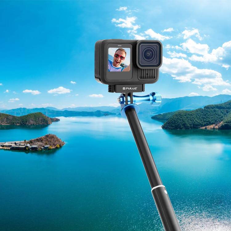 PULUZ Quick Release Magnetic Folding Finger Base Mount for GoPro HERO12 Black /11 Black /11 Black mini /10 Black /9 Black /8 Black / Max, Folding Finger Base Mount