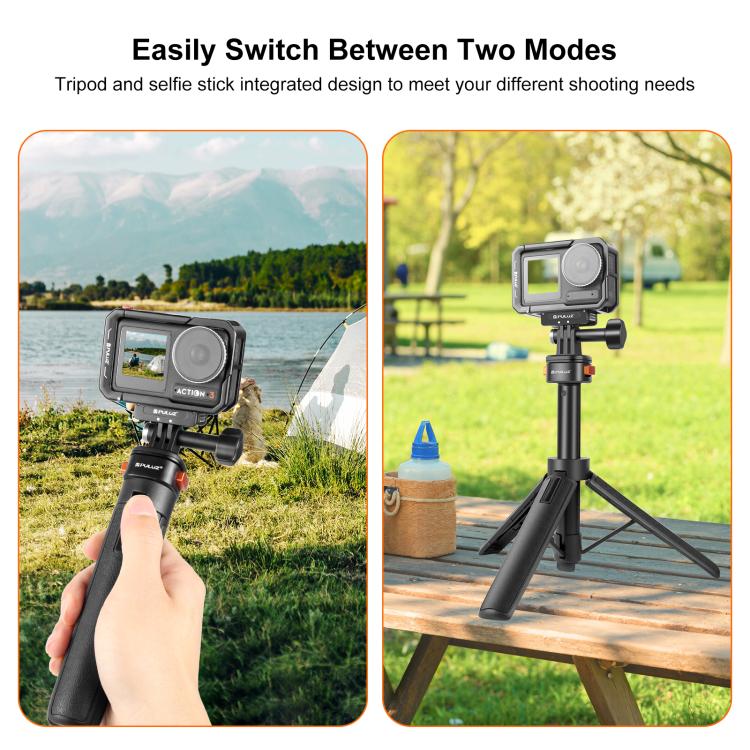 PULUZ Mini Magnetic Quick Release Selfie Stick Tripod, Magnetic Quick Release Tripod