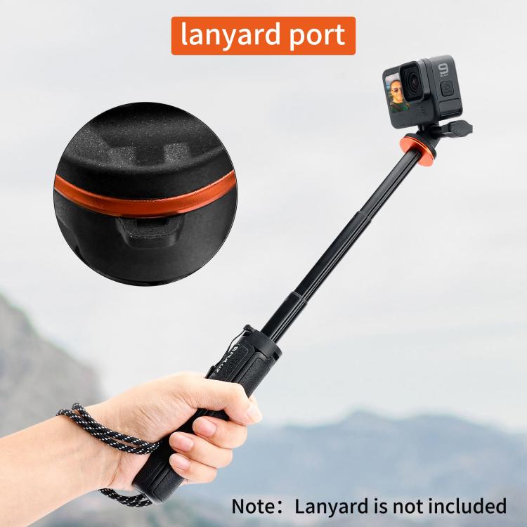 PULUZ Action Camera Extension Tripod Selfie Stick Stand for GoPro, Action Camera Tripod