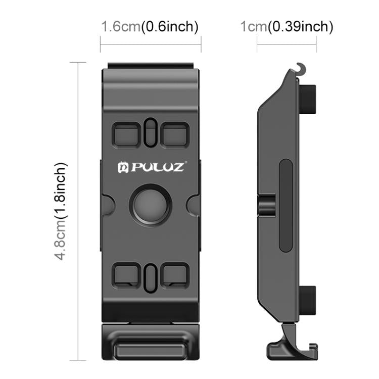 PULUZ ACE / AC Aluminum Alloy Battery Side Interface Cover for Insta360 Ace Pro 2, For Insta360 Ace Pro 2 ACE/AC Port