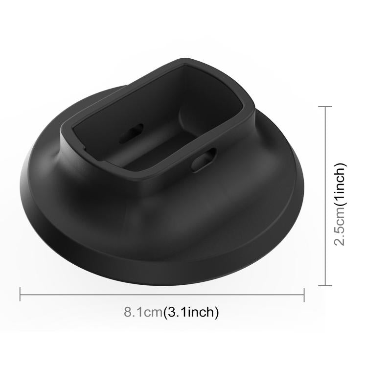 For Insta360 X5 PULUZ Silicone Dock Desktop Adhesive Base Bracket, Silicone Dock Base