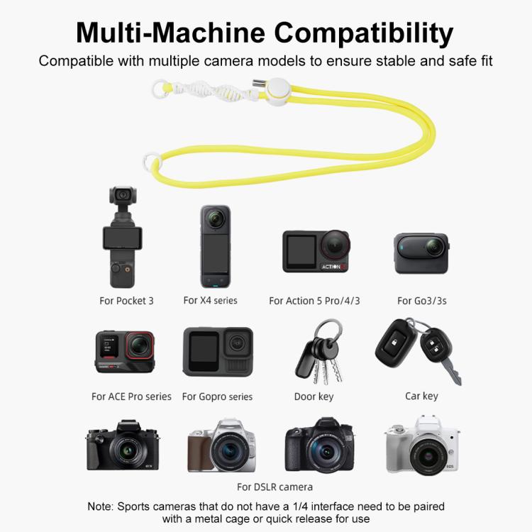 Sports Camera Lanyard for DJI Osmo Pocket 3 & GoPro